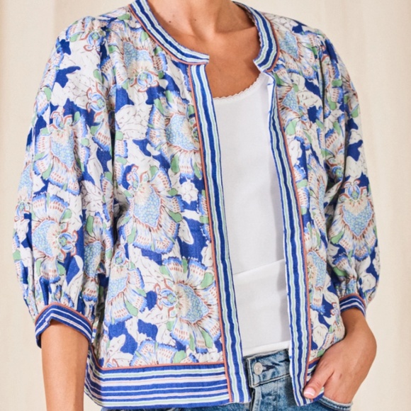 Brand New with Tags NWT M.A.B.E. Jacket large L Boho chic cute spring staple! - Picture 1 of 7